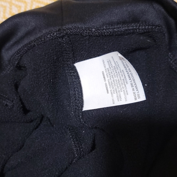 Nike Hoodie hooded sweatshirt girls L large black pink gray therm-fit top - Picture 7 of 8